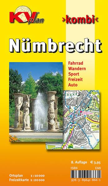 Nümbrecht: 1:10.000 Gemeindeplan inkl. Wander- und Radkarte (1:20.000): Fahrrad. Wandern. Sport. Freizeit. Auto (KVplan-Kombi-Reihe) Leisure, Home & Garden