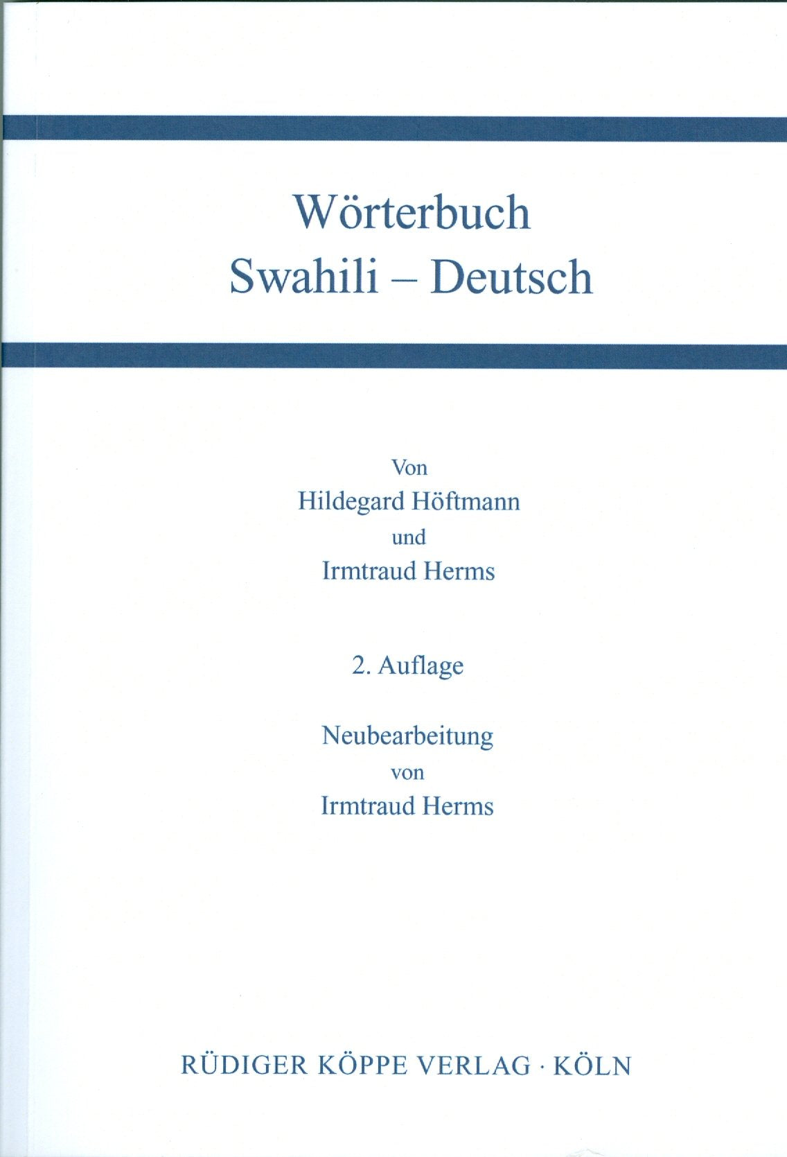 Wörterbuch Swahili-Deutsch / Deutsch-Swahili Foreign Languages ​​& Dictionaries