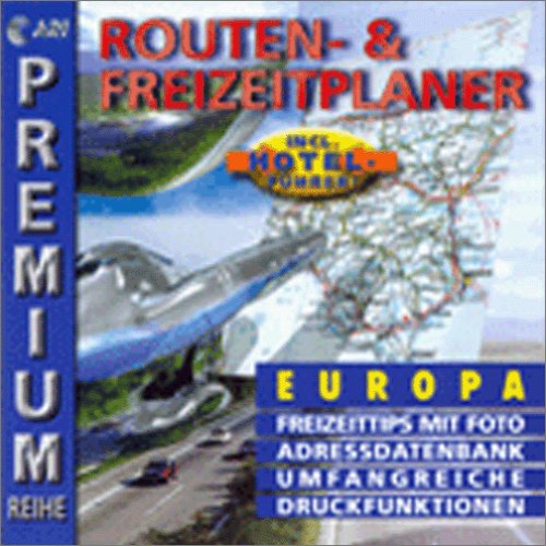 Routen- & Freizeitplaner Europa, 1 CD-ROM in Jewelcase: Freizeittips mit Foto, Adressdatenbank, umfangreiche Druckfunktionen. Für Windows 95/98. Incl. Hotelführer m. über 6000 Einträgen Hobbies & Leisure