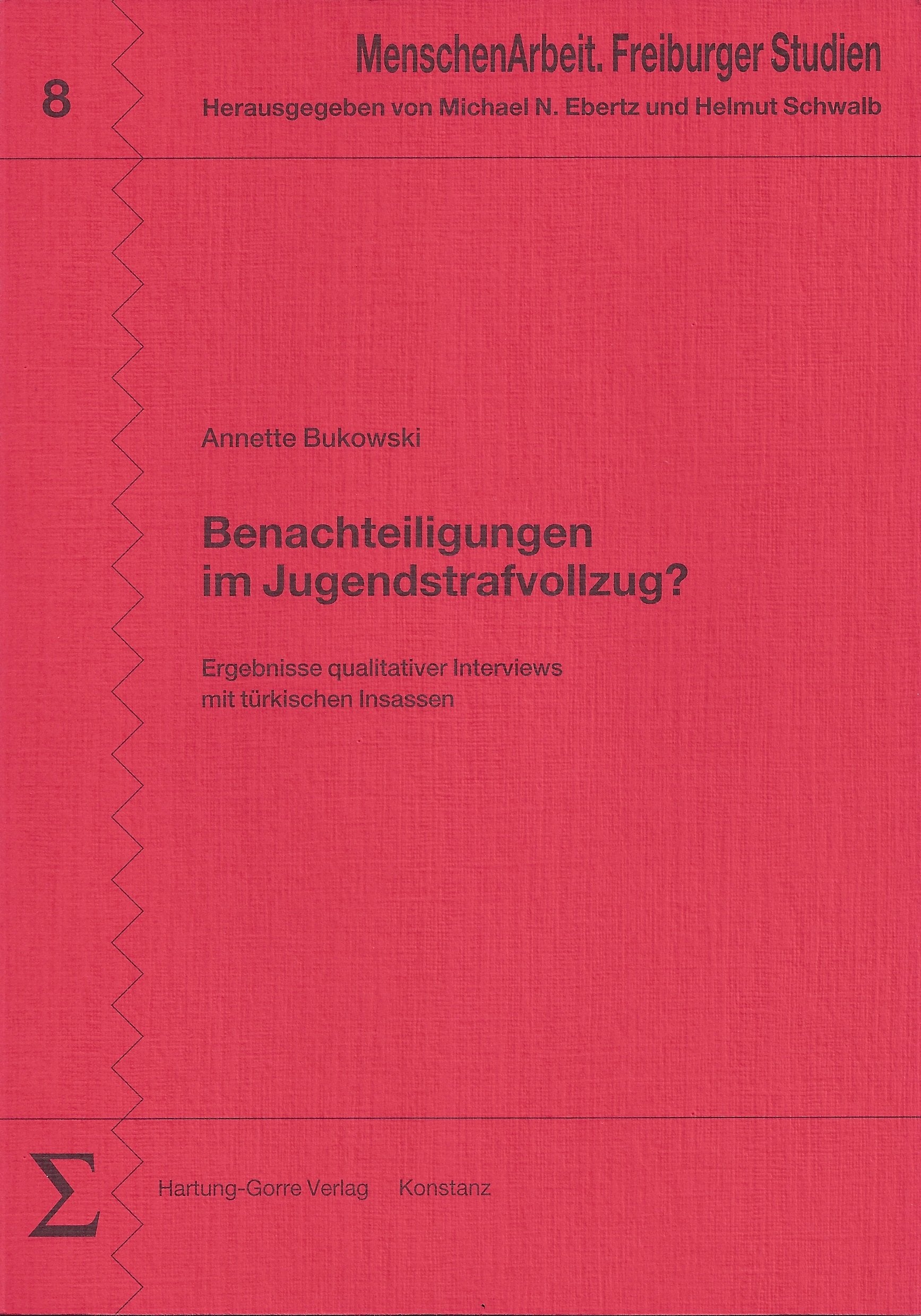 Benachteiligungen im Jugendstrafvollzug?: Ergebnisse qualitativer Interviews mit türkischen Insassen Books