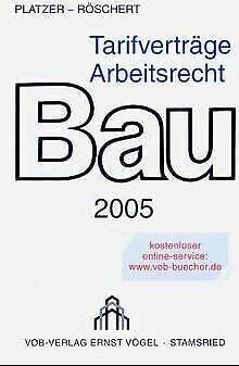 Tarifverträge Arbeitsrecht Bau 2002/2003 (Livre en allemand) book