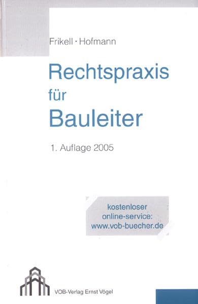 Rechtspraxis für Bauleiter Law