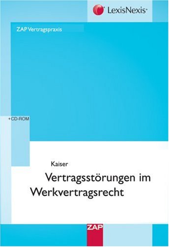 Vertragsstörungen im Werksvertragsrecht book