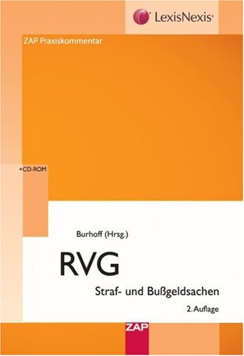 RVG in Straf- und Bußgeldsachen Law