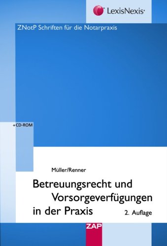 Betreuungsrecht und Vorsorgeverfügungen in der Praxis book