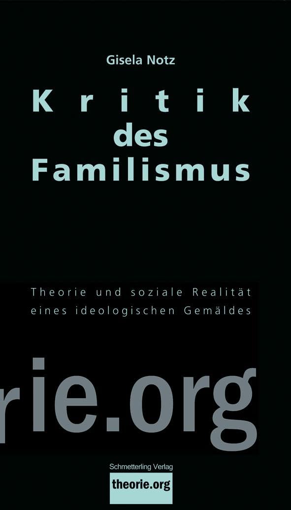 Kritik des Familismus Social Sciences