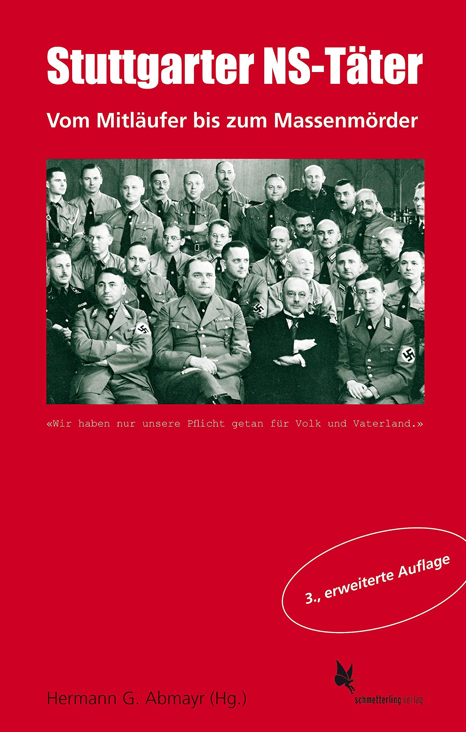 Stuttgarter NS-Täter, 3. Aufl. German history