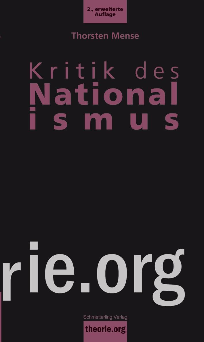 Product Image: Kritik des Nationalismus