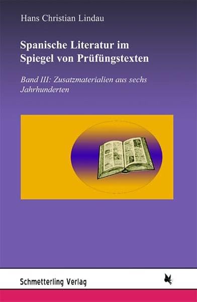 Spanische Literatur im Spiegel von Prüfungstexten 3 book