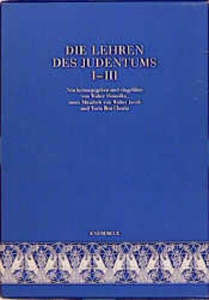 Die Lehren des Judentums nach den Quellen Philosophy