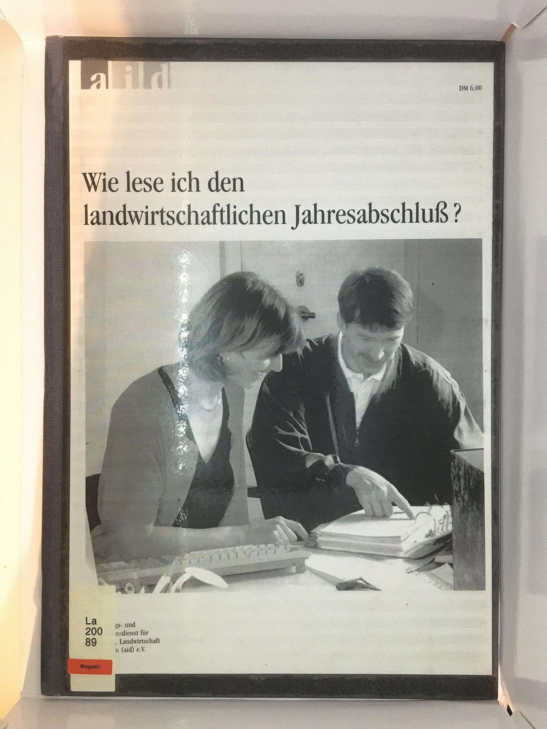 Wie lese ich den landwirtschaftlichen Jahresabschluss? Books