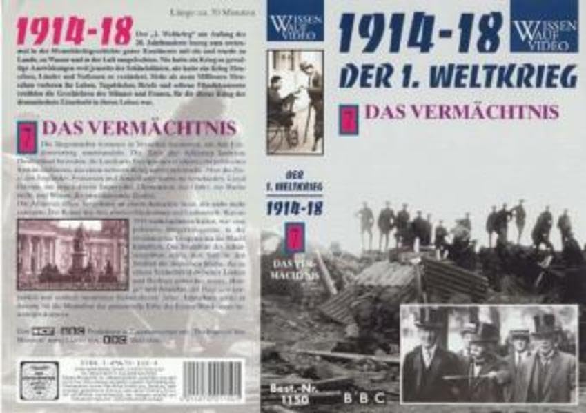Der 1. Weltkrieg / Die Explosion /Der Stellungskrieg /Der totale Krieg /Das Schlachten /Meuterei /Der Zusammenbruch /Das Vermächtnis: Der 1. ... Krieg /Das Schlachten... / Das Vermächtnis Politics & History