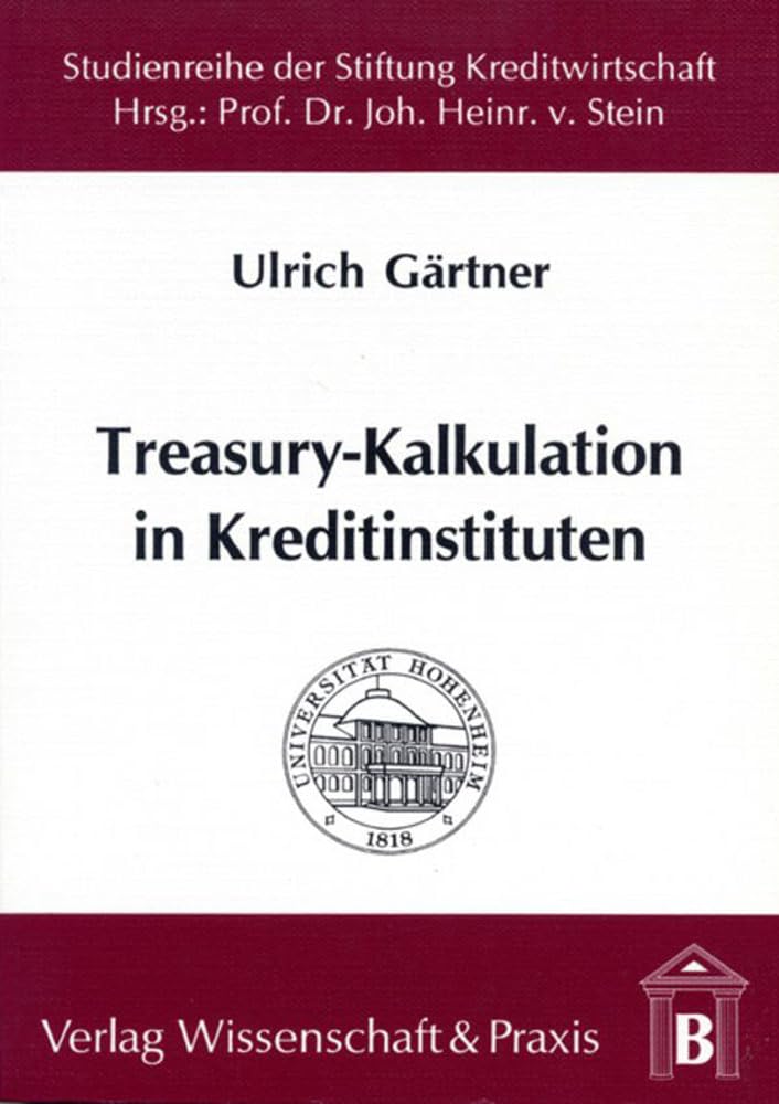 Treasury-Kalkulation in Kreditinstituten. Law