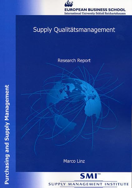 Supply Qualitätsmanagement: Research Report Law