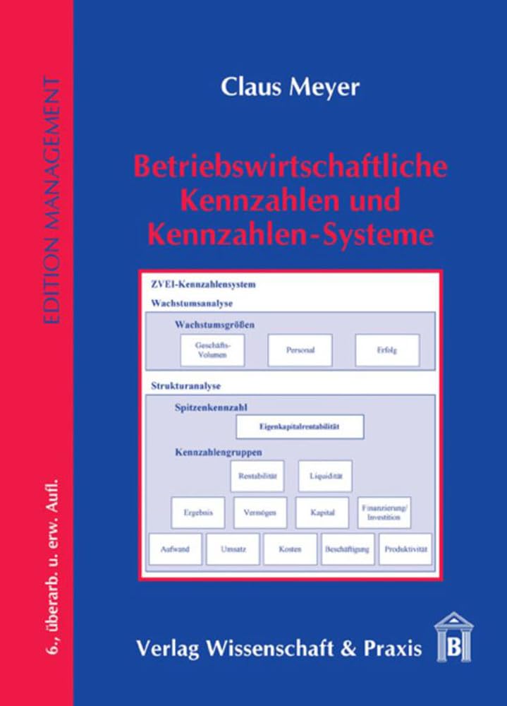 Betriebswirtschaftliche Kennzahlen und Kennzahlen-Systeme. (Edition Management) Law