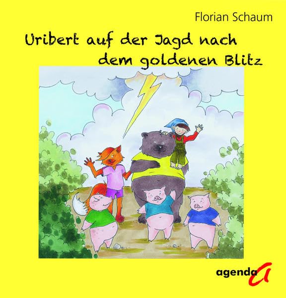 Uribert auf der Jagd nach dem goldenen Blitz Children's books