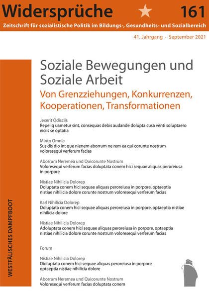 Soziale Bewegungen und Soziale Arbeit Law