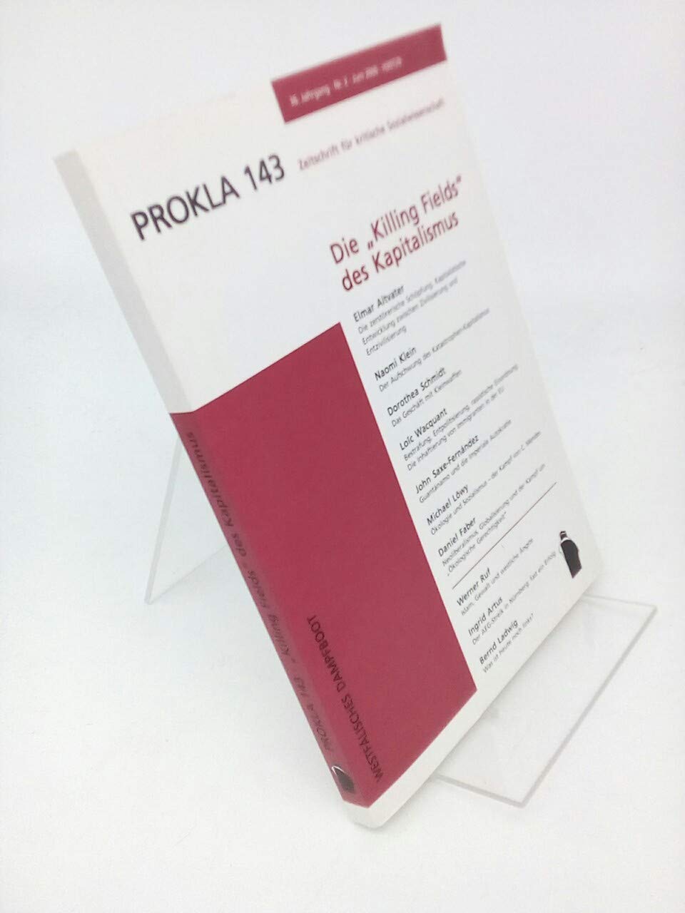 Prokla 143. Die ,,Killing Fields'' des Kapitalismus Books