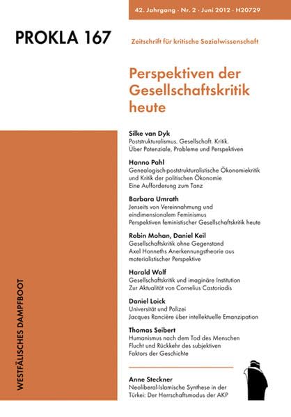 PROKLA 167: Perspektiven der Gesellschaftskritik heute: PROKLA 167 (PROKLA / Zeitschrift für kritische Sozialwissenschaft) Law