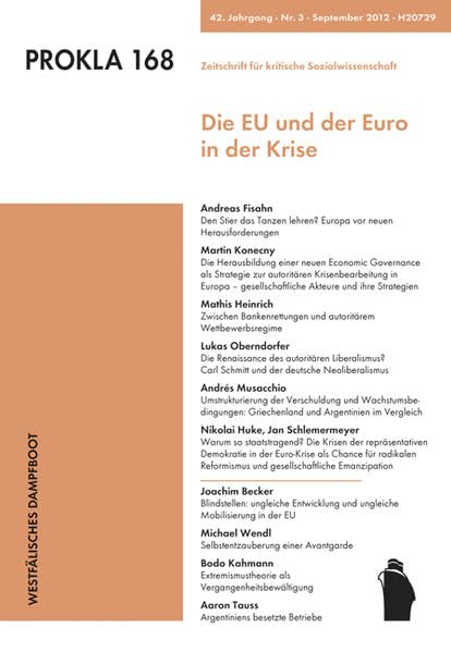 PROKLA 168: EU und der Euro in der Krise Law
