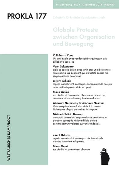 Globale Proteste zwischen Organisation uns Bewegung Law