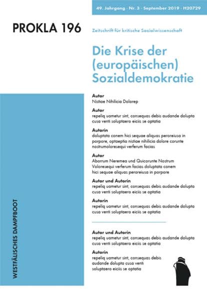 Die Krise der (europäischen) Sozialdemokratie Law