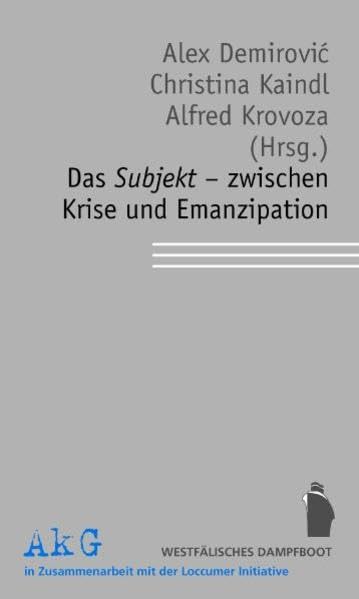 Das Subjekt - zwischen Krise und Emanzipation Law