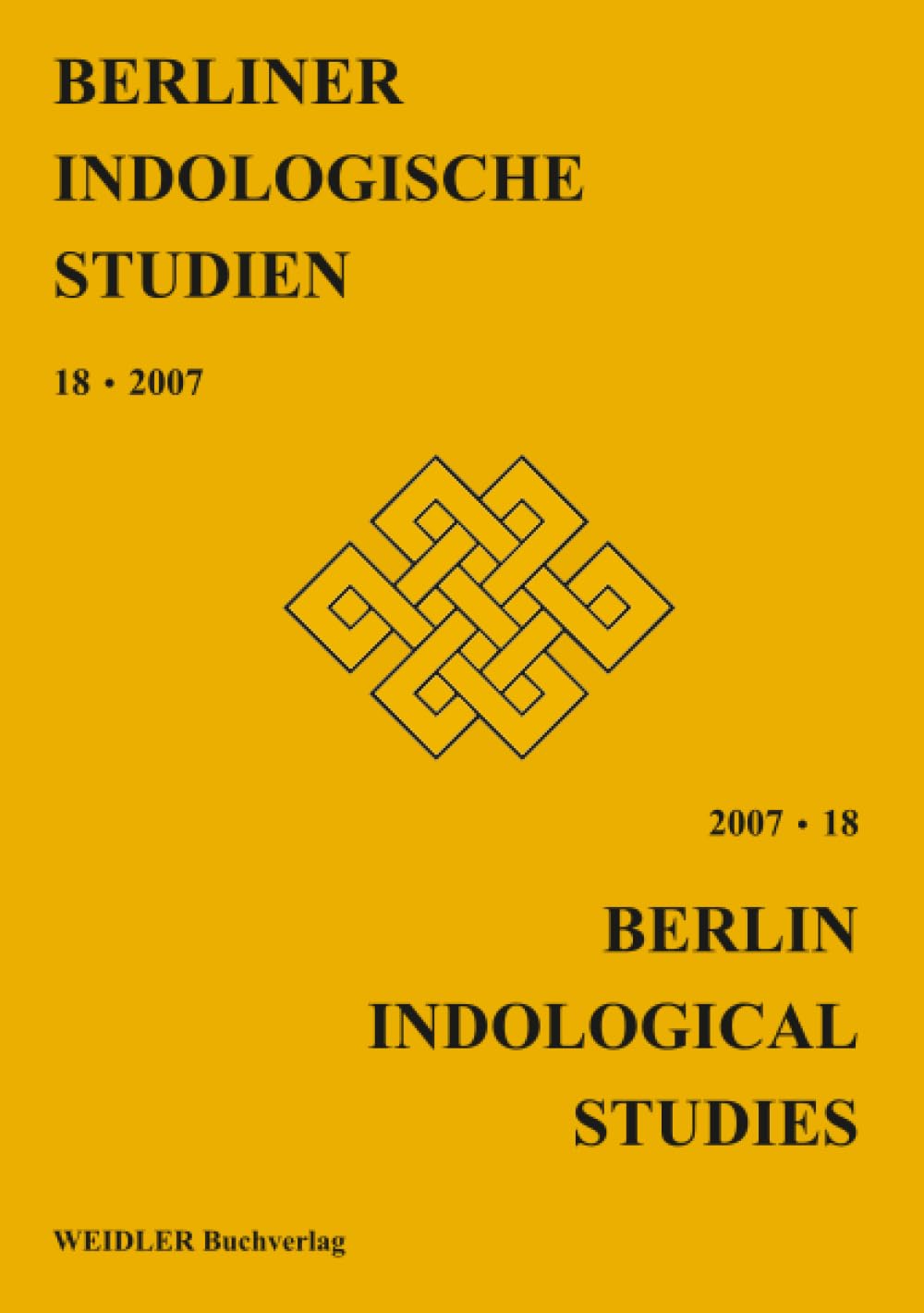 Berliner Indologische Studien, Band 18 Philosophy