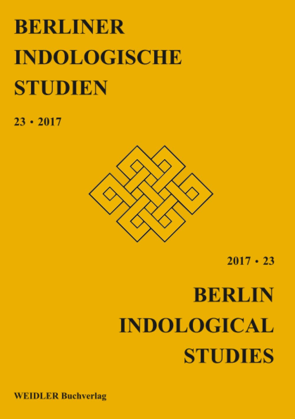Berliner Indologische Studien, Band 23 Philosophy