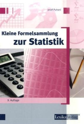 Kleine Formelsammlung zur Statistik Mathematics