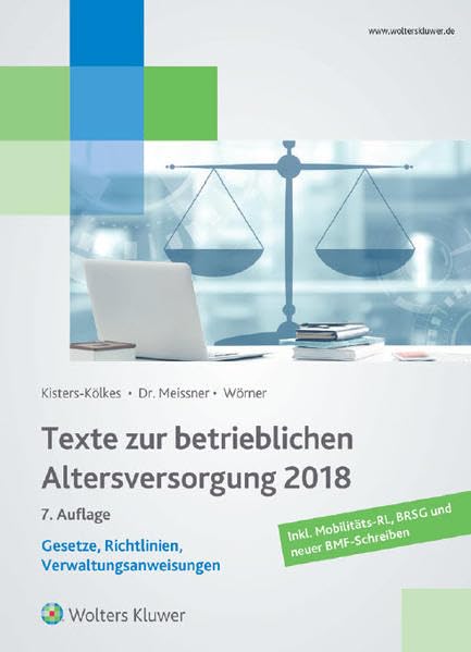 Texte zur betrieblichen Altersversorgung 2018 Law