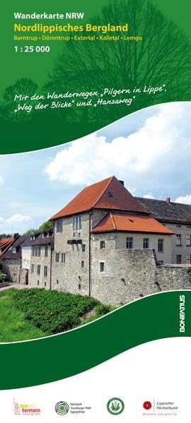 Wanderkarte NRW: Nordlippisches Bergland Leisure, Home & Garden