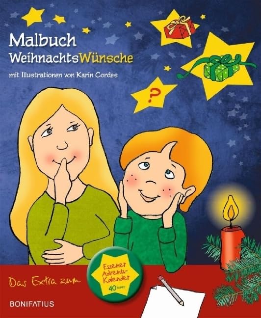 Das Malbuch zum Essener Adventskalender 2017: Weihnachtswünsche Leisure, Home & Garden