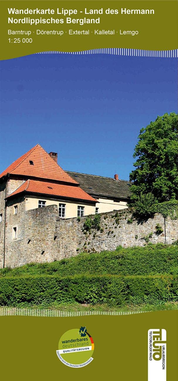 Wanderkarte Lippe: Land des Hermann - Nordlippisches Bergland Leisure, Home & Garden