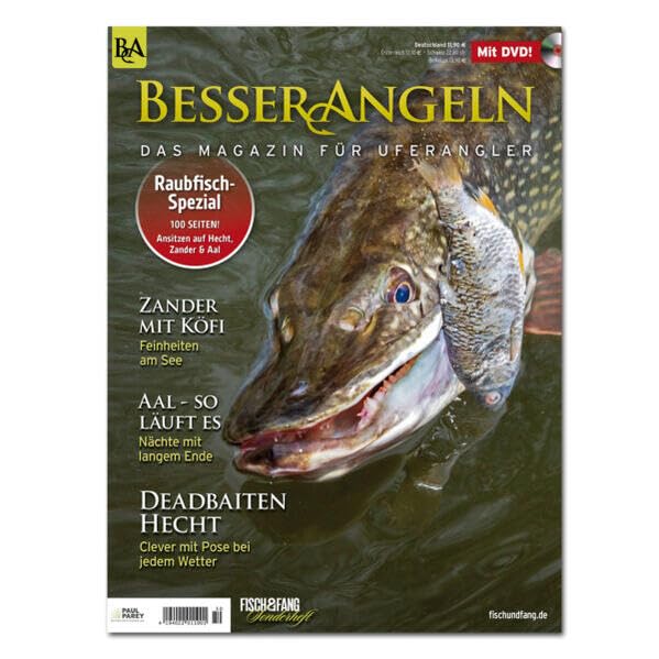 FISCH & FANG Sonderheft Nr. 50: Besser Angeln 3 (+ DVD) Leisure & Fun