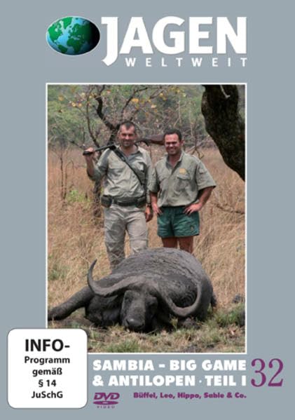 Sambia - JAGEN WELTWEIT DVD Nr. 32: Big Game und Antilopen Teil 1 Films