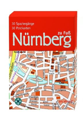Nürnberg zu Fuß Box Maps & Plans