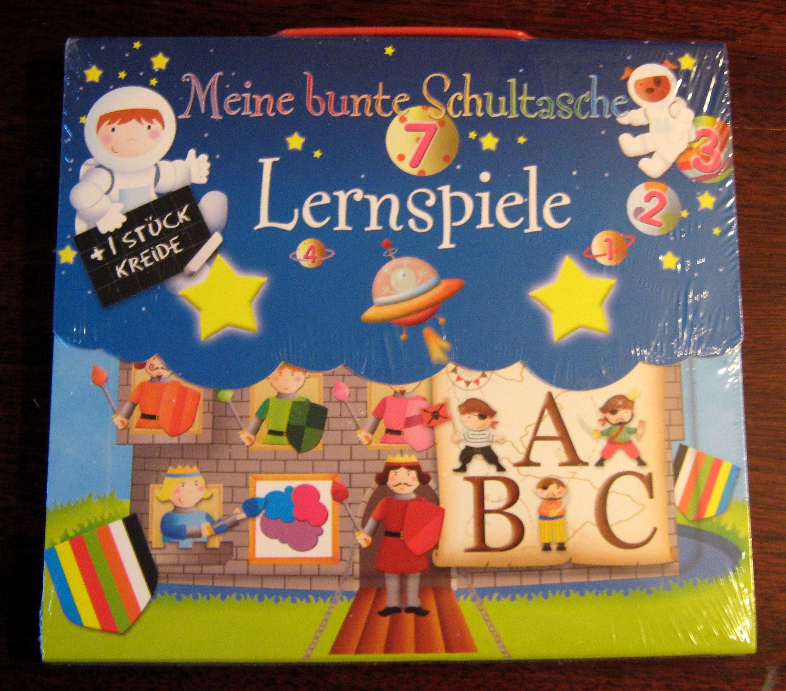 Lernspiele: Ausgabe für Mädchen (Meine bunte Schultasche) Non-fiction books for kids