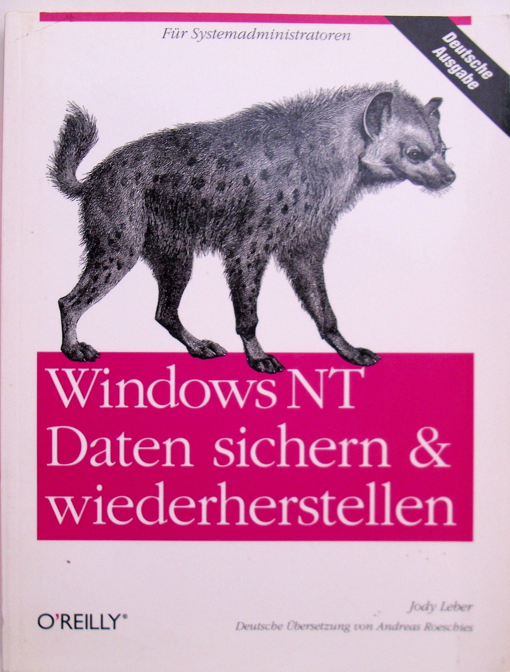 Windows NT-Daten sichern & wiederherstellen Books
