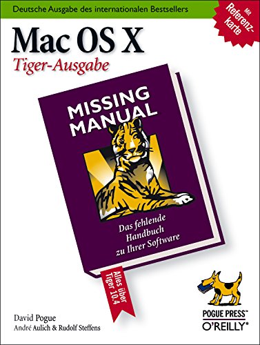 Mac OS X: Missing Manual, Tiger-Ausgabe Computer Science