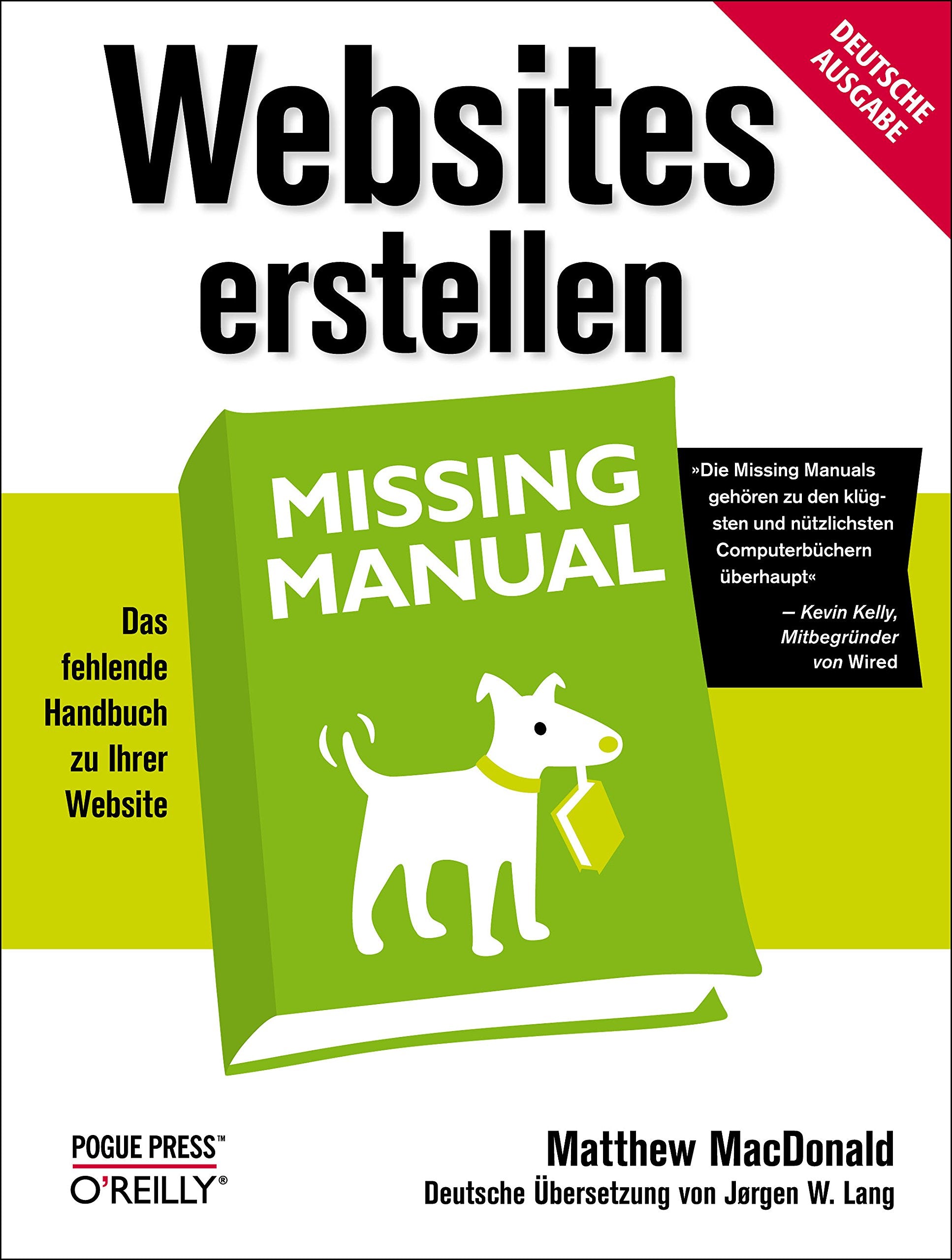 Product Image: Websites erstellen: Missing Manual