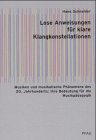 Lose Anweisungen für klare Klangkonstellationen: Musiken und musikalische Phänomene des 20. Jahrhunderts: ihre Bedeutung für die Musikpädagogik book