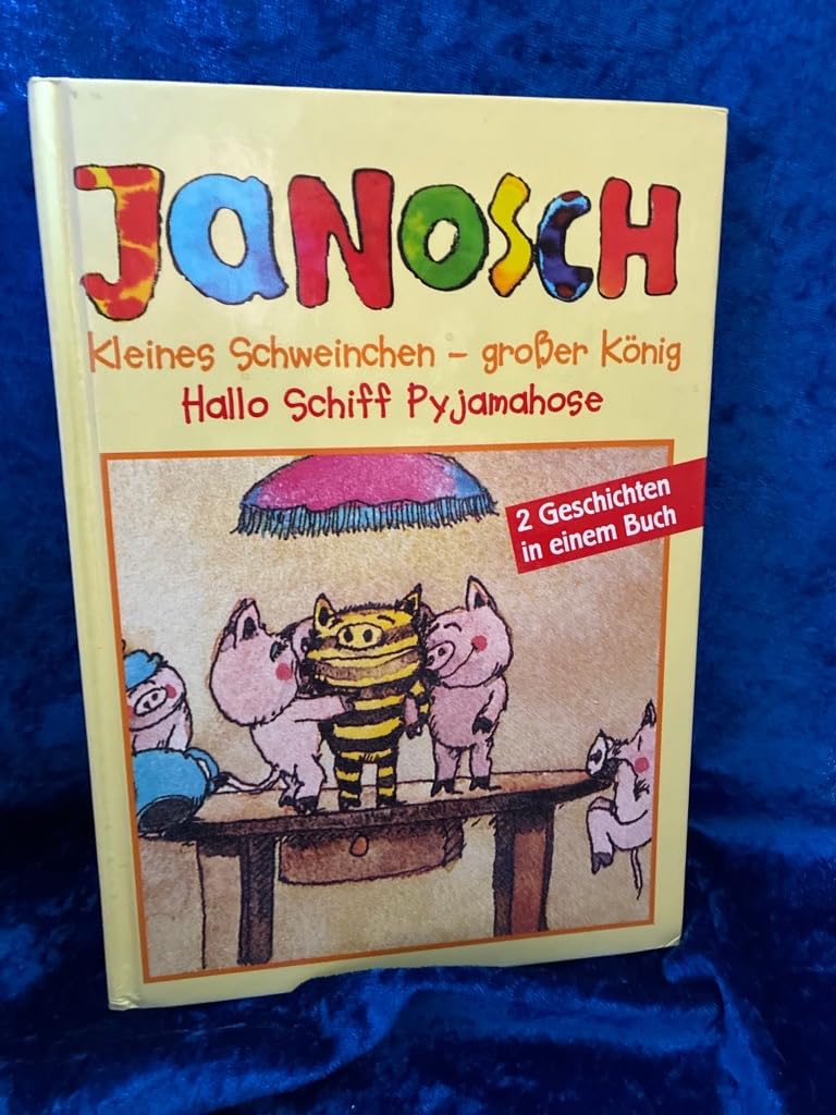 Kleines Schweinchen - großer König. Hallo Schiff Pyjamahose Children's books