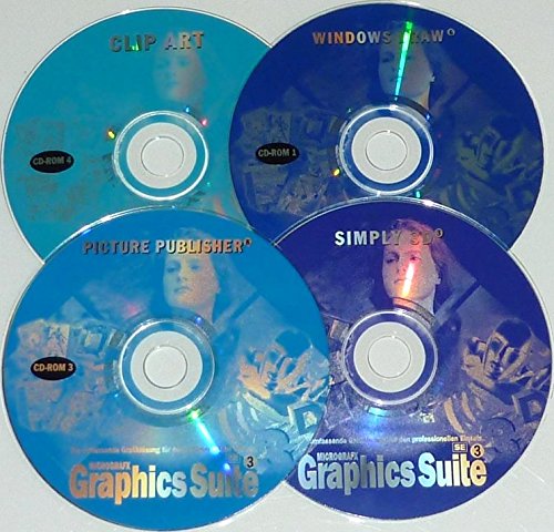 Micrografx Graphics Suite 3 SE, 4 CD-ROMs Die umfassende Grafiklösung für den professionellen Einsatz. Für Windows 95/98/Me/NT Web & Graphic Design