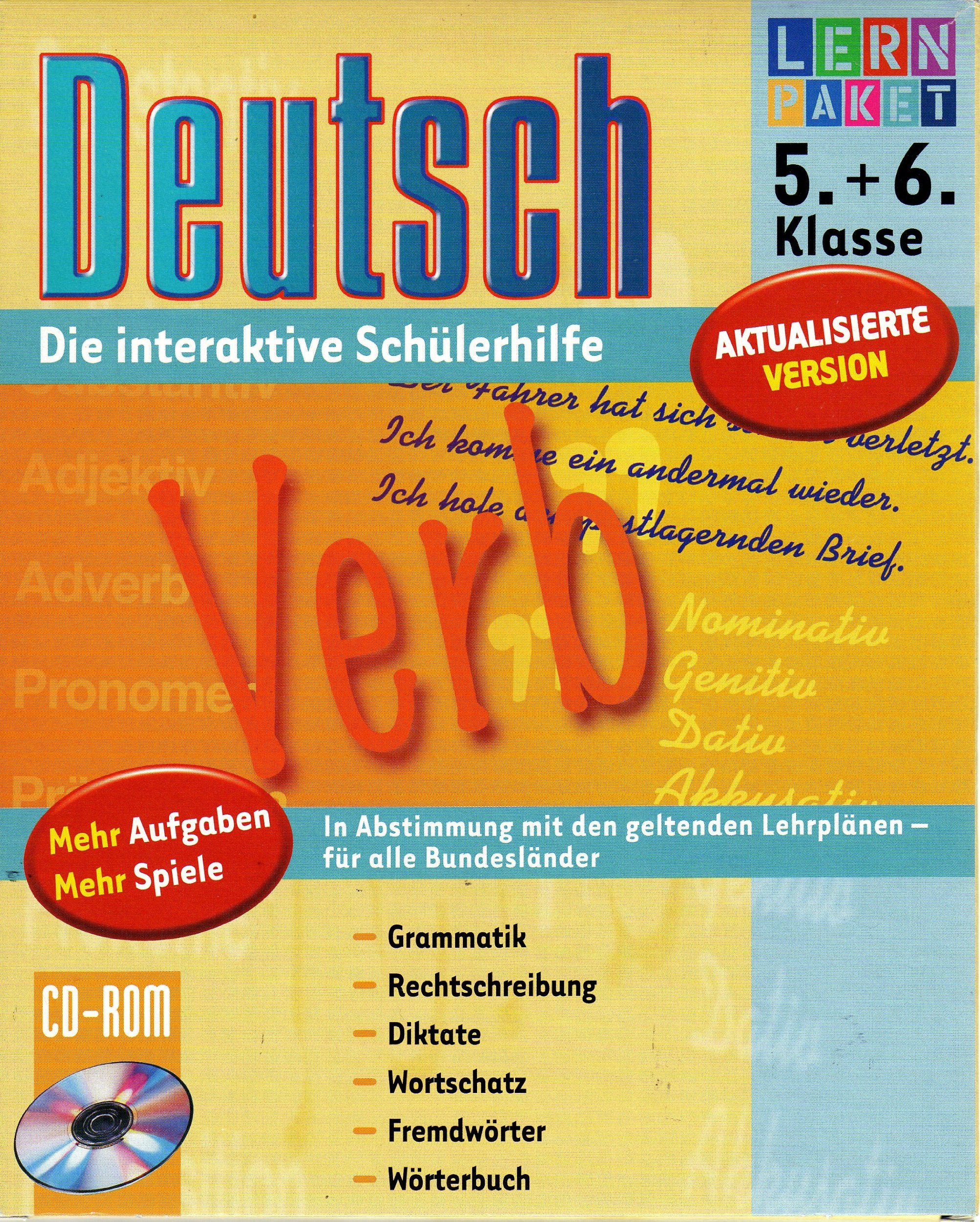 Lernpaket - Deutsch 5. + 6. Klasse - Aktualisierte Version Hobbies & Leisure