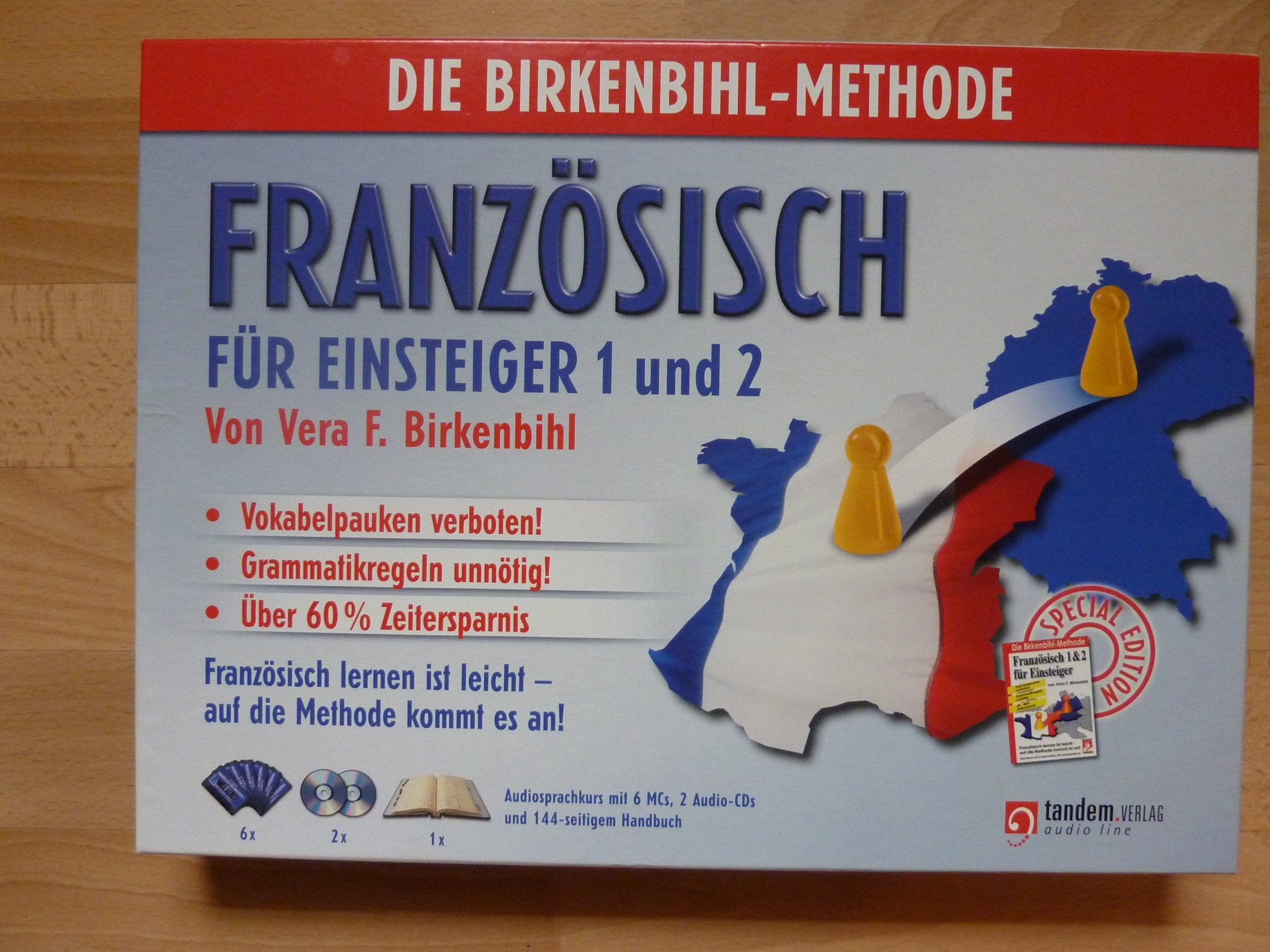 Französisch für Einsteiger 1 und 2, 6 Cassetten u. 2 Audio-CDs m. Begleitbuch Foreign Languages ​​& Dictionaries