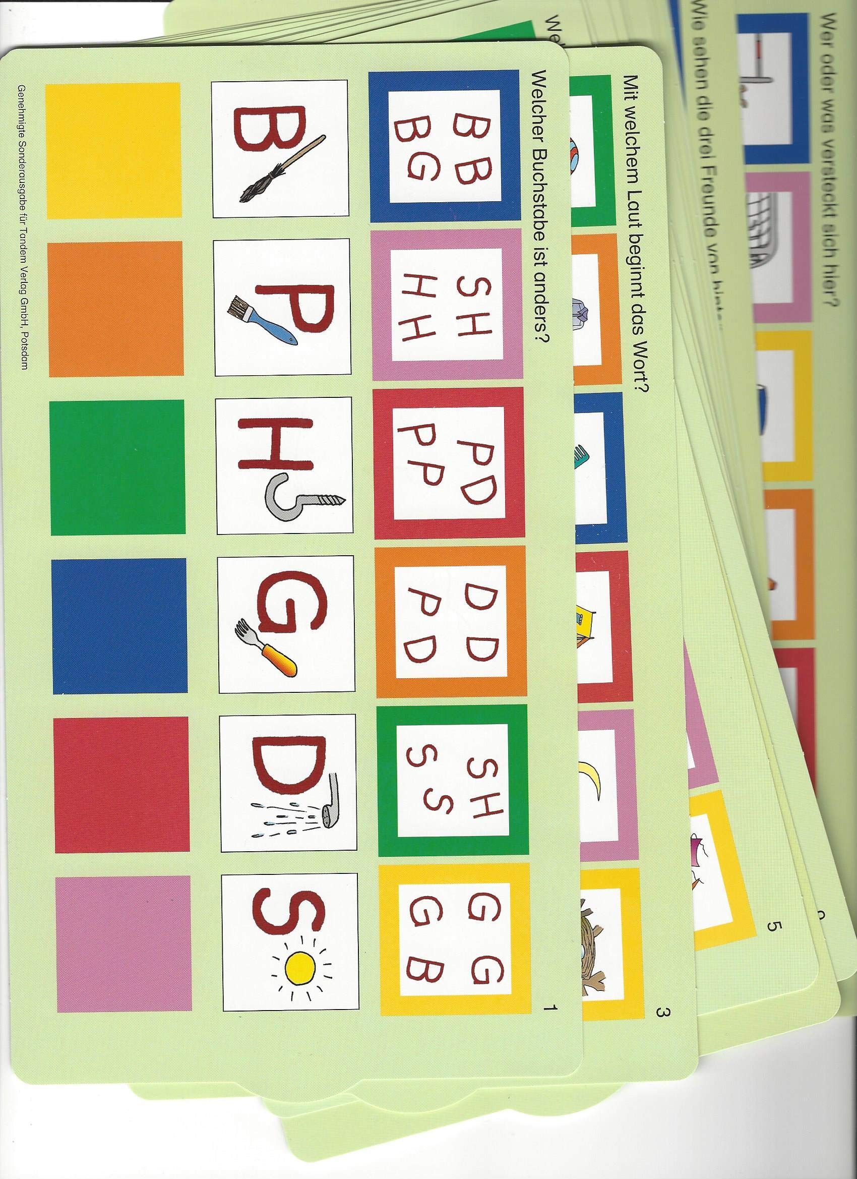 Ergänzungskarten Steckfix Set 3 - Vorschule Books