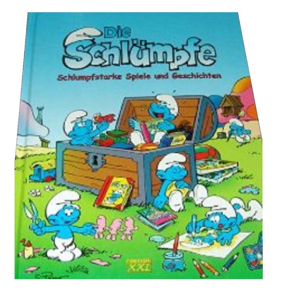 Die Schlümpfe. Schlumpfstarke Spiele und Geschichten Manga