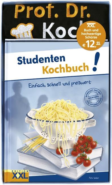 Studenten Kochbuch! mit Schürze Leisure, Home & Garden