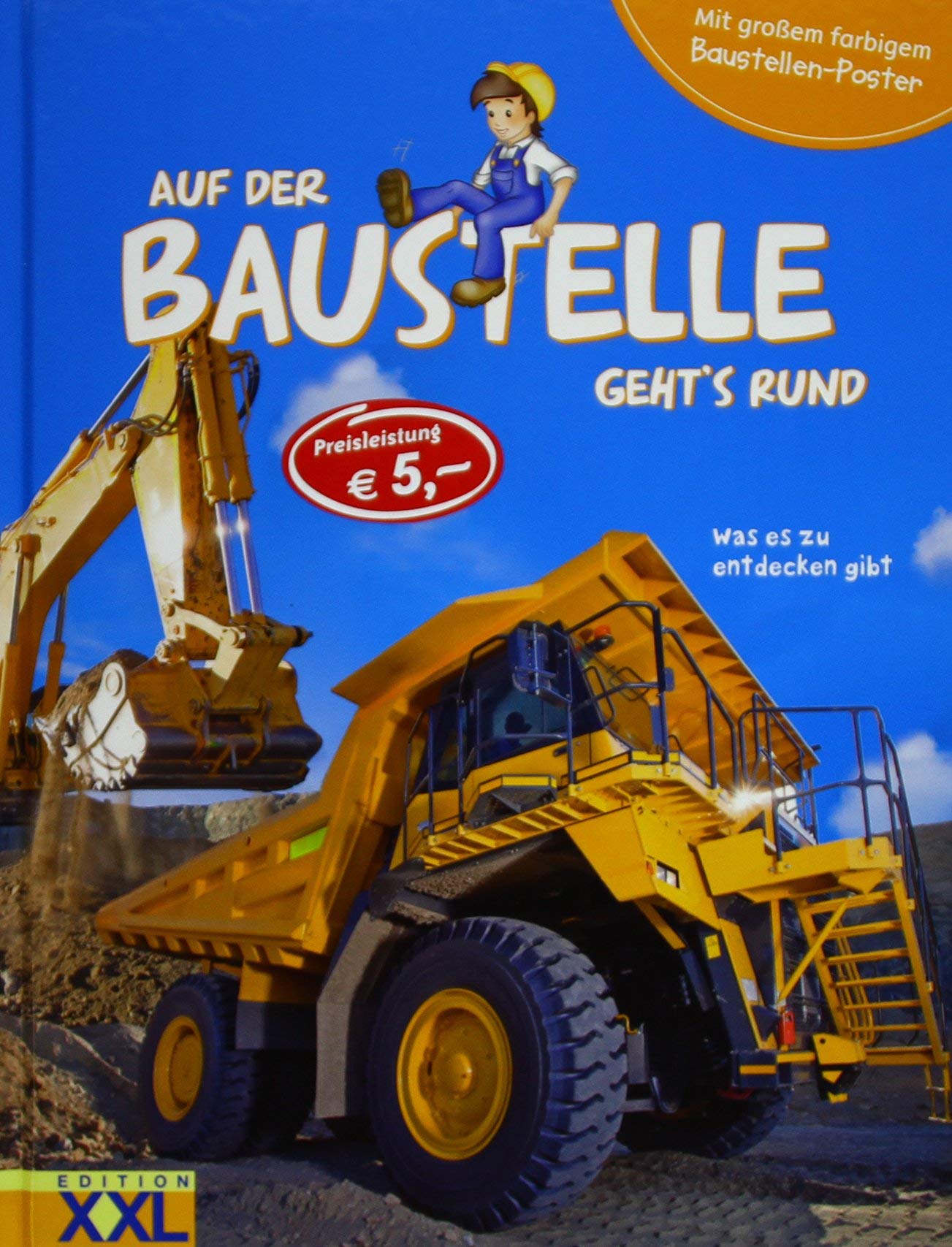 Auf der Baustelle geht¿s rund Non-fiction books for kids